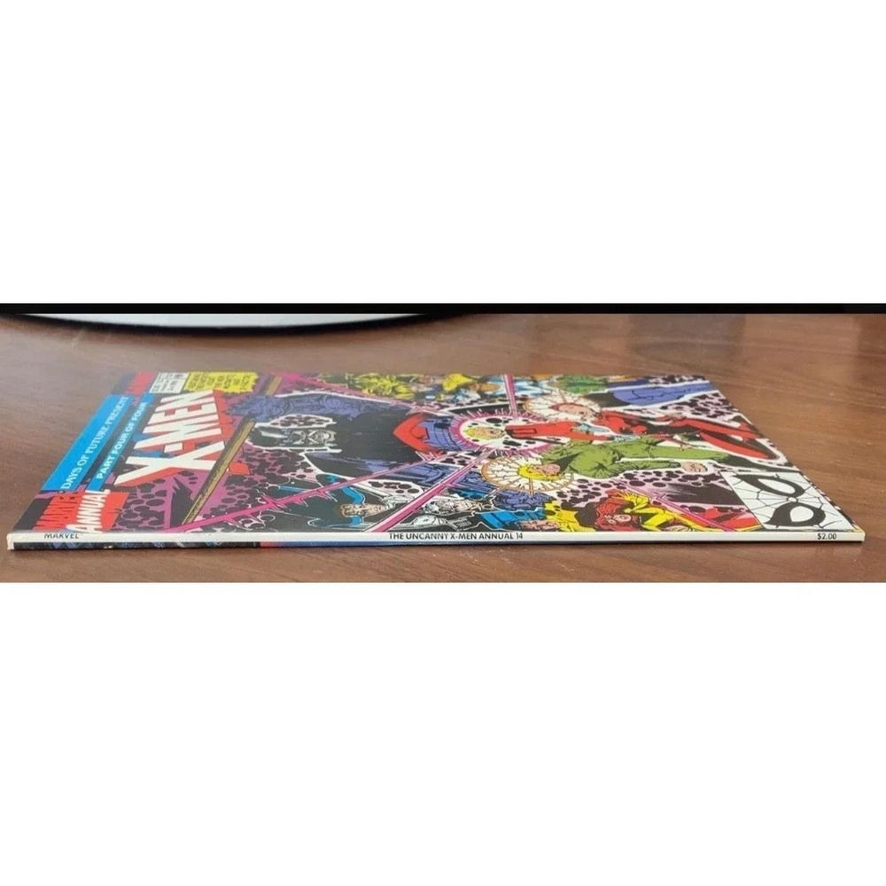 Marvel Uncanny X-Men Annual 14 1990 1st cameo Gambit 8.0VF